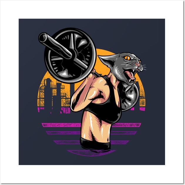 cat gym Wall Art by spoilerinc